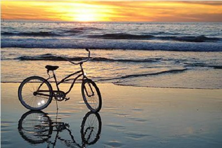 single speed beach cruiser girl